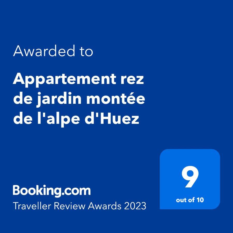 Appartement Rez De Jardin Montee De L'Alpe D'Huez La Garde  Ngoại thất bức ảnh