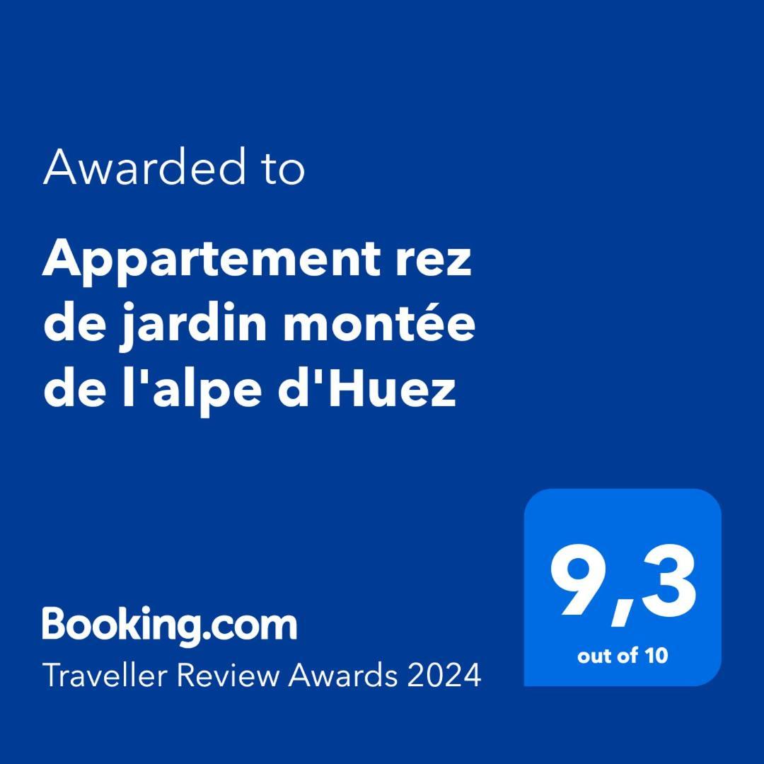 Appartement Rez De Jardin Montee De L'Alpe D'Huez La Garde  Ngoại thất bức ảnh